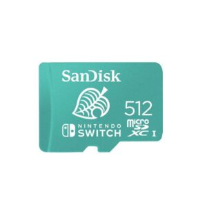 כרטיס זיכרון microSDcard for Nintendo Switch בנפח מבית SanDisk דגם SDSQXAO
