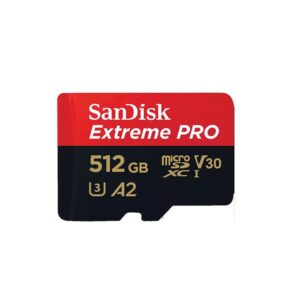 כרטיס זיכרון Extreme Pro microSD בנפח מבית SanDisk דגם SDSQXCD