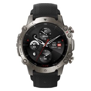 שעון חכם Amazfit דגם FALCON צבע Titanium