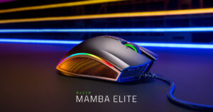 אוזניות גיימינג Razer עכבר חוטי Razer MAMBA ELITE USB